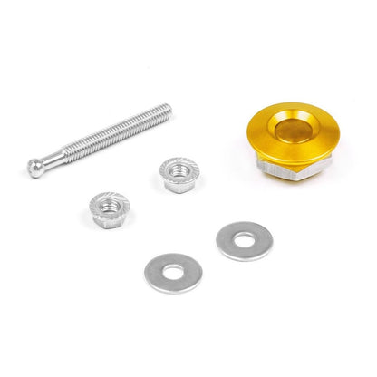 🔒 4Pcs Universal Aluminum Quick-Release Lock Latches - Secure & Easy Access!⚡ - Yellow / 4 pcs