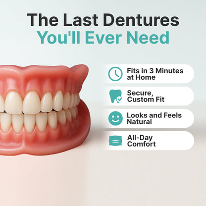 📜Only Trust Official🏛️ VIXIRUS® Medical Full Denture with Strong Suctiond🦷Obtain American Dental Association (ADA) Certification - 🌎Ends Today: 70% OFF!
