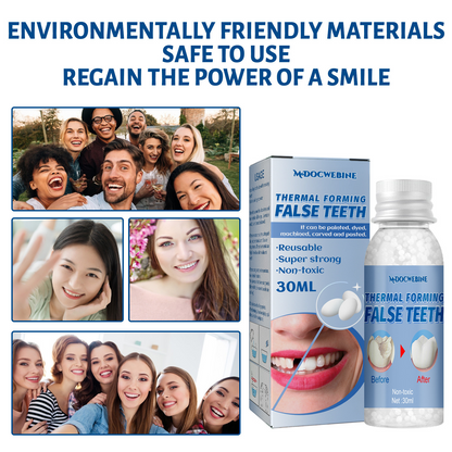 📜Only Trust Official🏛️ M·Docwebine® Medical Full Denture with Strong Suctiond🦷Obtain American Dental Association (ADA) Certification - 🌎Ends Today: 70% OFF!